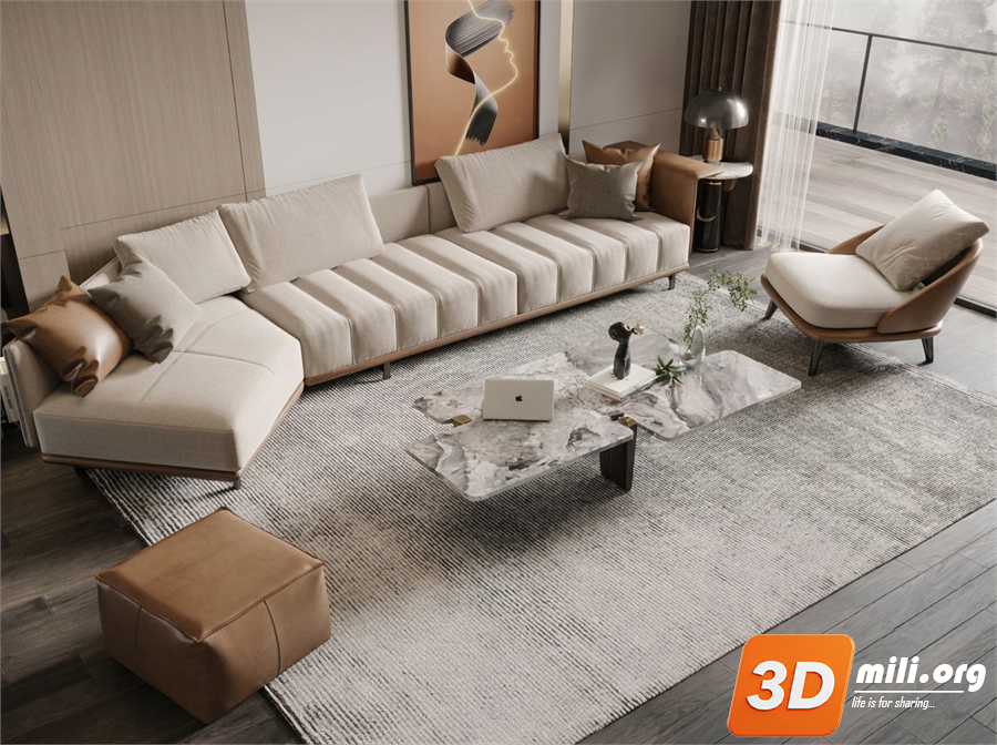 Sofa Minotti Skp Files 